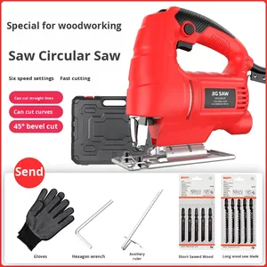 <span class=keywords><strong>Sierra</strong></span> de calar eléctrica portátil tipo 55, multifuncional, <span class=keywords><strong>para</strong></span> carpintería, con función de corte manual, herramienta doméstica - Product Image 5