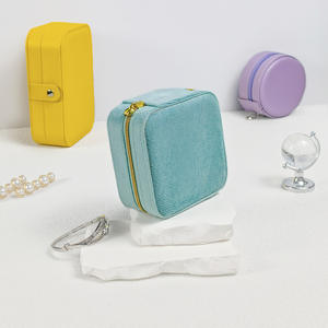 Scatola per Anelli da Donna in Materiale Composito di Lusso Leggero, Confezione Portatile da Viaggio Multistrato per Conservare Orecchini, Collane e Souvenir - Product Image 3