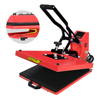 Machine de presse à chaud manuelle Xingyan 40*60cm avec machine d'impression de t-shirt à chauffage double face