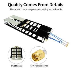 Alta ganancia 6 frecuencia multibanda UAV señal Anti Drone PCB antena alta ganancia 900 MHz 1,5 GHz 2,4 GHz 5,8 GHz 4 banda PCB antena - Product Image 5