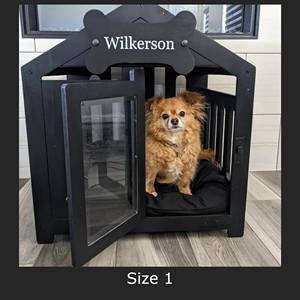 Jaula moderna y lujosa para mascotas, muebles de madera para interiores, con esterilla, gran oferta - Product Image 5