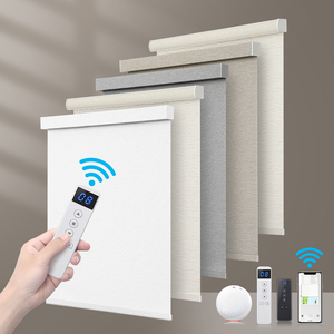 ستائر فاخرة جديدة للمكتب والمنزل، ستائر تعتيم عالية الجودة، ستائر ذكية للغرفة المعيشة، ستائر دوارة للنوافذ - Product Image 1