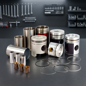 Nouveau piston en alliage d'aluminium de marque LU pour Peugeot 307 2016 V Essence Moteur 6 cylindres Garantie 1 an Rénovation/Mise à niveau - Product Image 3