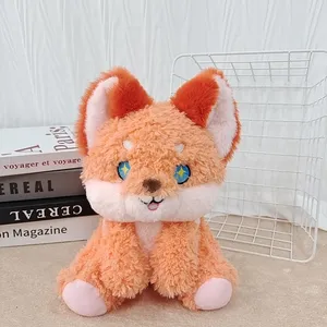 A07125 Children's Day Gift 24cm Cute Fox Cub Plush Toys For Claw Machine Baby Toys