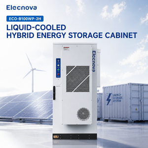 ตู้แบตเตอรี่ไฮบริดเชื่อมกริด Elecnova รุ่น ECO-B100WP-2H ขนาด100kWh พร้อมระบบระบายความร้อนด้วยอากาศ - Product Image 1