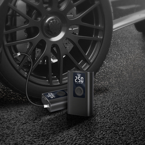 ปั๊มลมไร้สายแบบดิจิตอลขนาดเล็ก 12V สำหรับรถยนต์ จักรยาน สกู๊ตเตอร์ ชาร์จไฟได้ - Product Image 3
