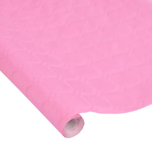 Mantel de Papel con Diseño de Damasco y Vitaminas, 1.18x5m, Rosa - Product Image 1