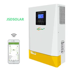 Inversor híbrido solar, 5kw 3kw 1.5kw controlador de carga solar inversor sem bateria 1500w 3000w 5000w inversor de energia solar