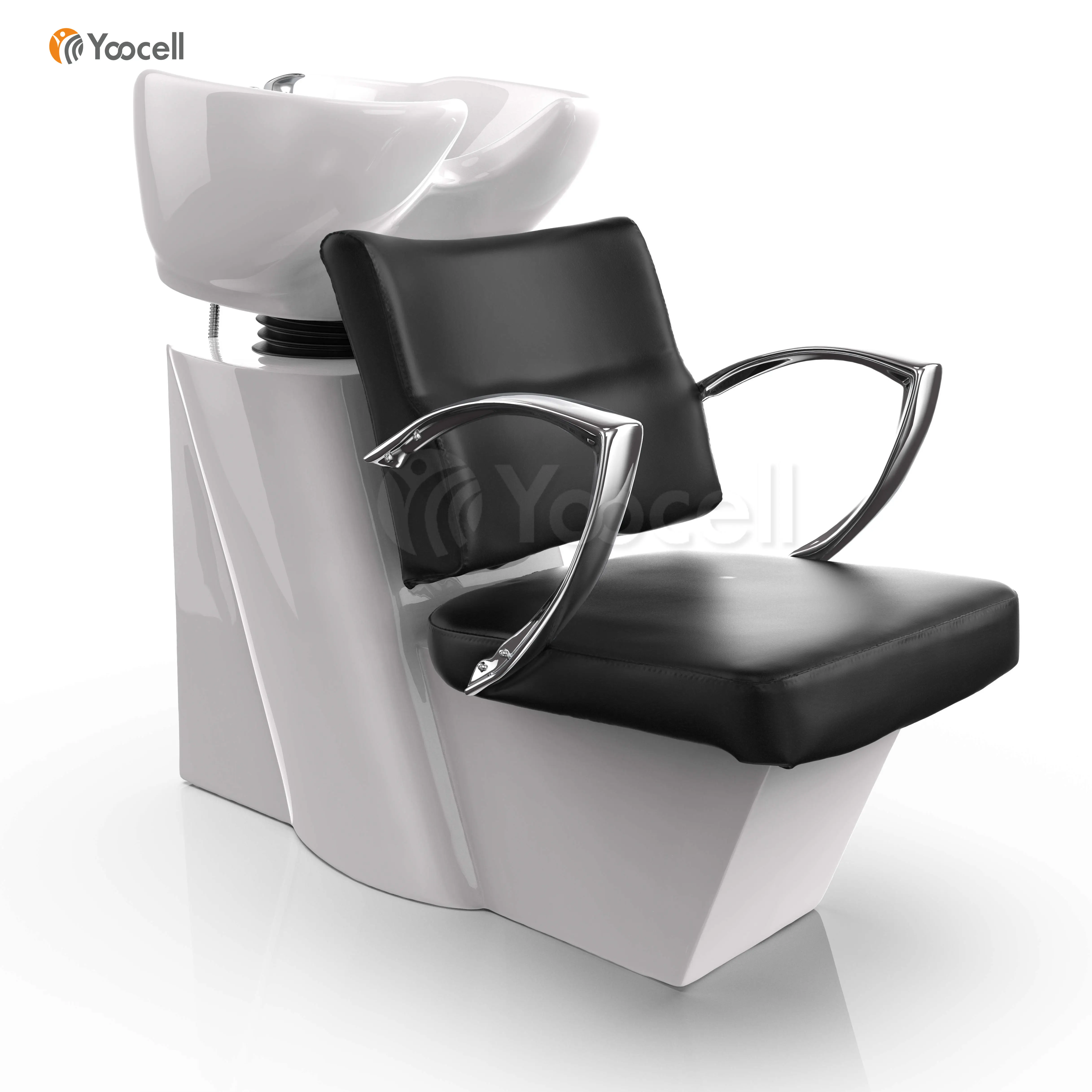Yoocell Großhandel Shampoo-Stuhl im modernen Stil von höchster Qualität mit Keramik schale Haar wasch stuhl