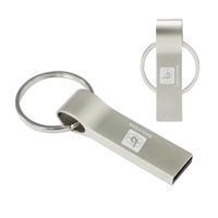 Baolifeng Grosir Hadiah Bisnis Murah Custom Gantungan Kunci Logam USB Stick 2.0 4G 8GB 16GB 32GB 64 GB USB Key Kecepatan Tinggi USB Flash Drive