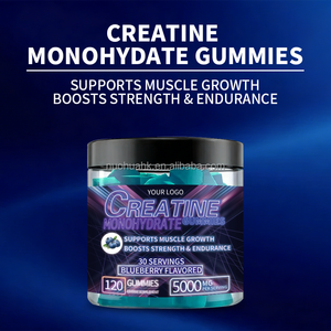 Oem <b>Creatine</b> <b>Monohydrate</b> Gummies 5000mg Berry Flavor 120 Count For Muscle Recovery Sport Nutrition Supplement - Product Image 5