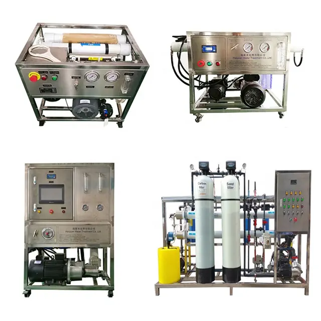 Marine Water Maker Van Zee Boot Desalinator Kleine Ontzilting Unit Watermaker Zeewater Ontzilting Plant Unit Voor Koop Boot