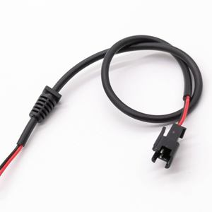 用于汽车电子单色发光二极管条的SM 2针公母连接器管聚氯乙烯绝缘多芯夹套电缆 - Product Image 3