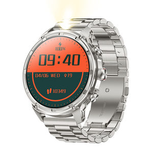 นาฬิกาอัจฉริยะสำหรับกีฬากลางแจ้ง <span class=keywords><strong>V99</strong></span> หน้าจอ 1.85 นิ้ว แบตเตอรี่ 710 มิลลิแอมป์ ตรวจสอบสุขภาพ รองรับการโทรผ่านบลูทูธ สำหรับผู้ชาย พร้อมไฟฉาย - Product Image 2