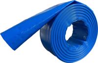 Tuyau d'irrigation haute pression en PVC plat de 2,5 pouces, 6 bars, anti-UV, léger, flexible, longueur personnalisable