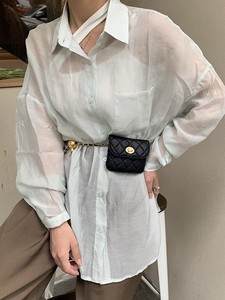 Nuove Cinture da Donna di Design 2026, <span class=keywords><strong>Cintura</strong></span> a Catena con Sfere Dorate di Lusso di <span class=keywords><strong>Alta</strong></span> Qualità, Mini Borsa a <span class=keywords><strong>Cintura</strong></span>, Catene Dorate Regolabili - Product Image 2