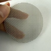 Filter Mesh Disc Baja Tahan Karat Ss304 Bulat 20 Mesh, Saringan Logam, Filter Ventilasi
