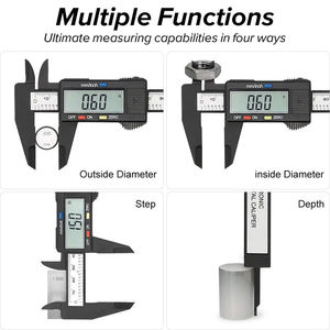 150Mm Elektronische Digitale Remklauw Wijzerplaat Nonius Remklauw Micrometer Meetinstrument Digitale Liniaal - Product Image 4