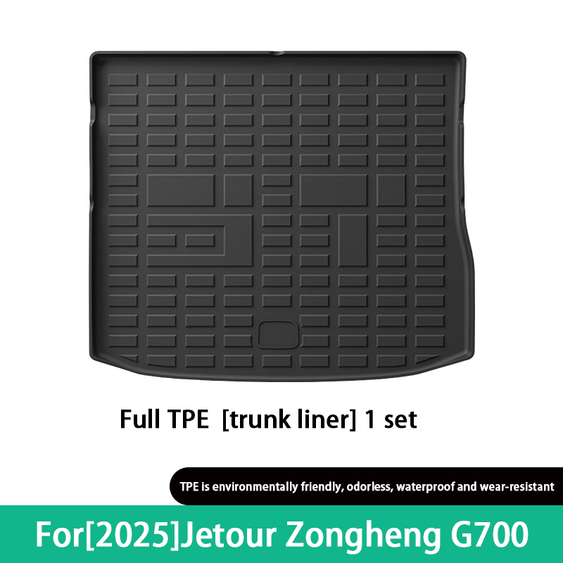25 cojines de maletero Zongheng G700 [5 asientos/versión mejorada 2.1]