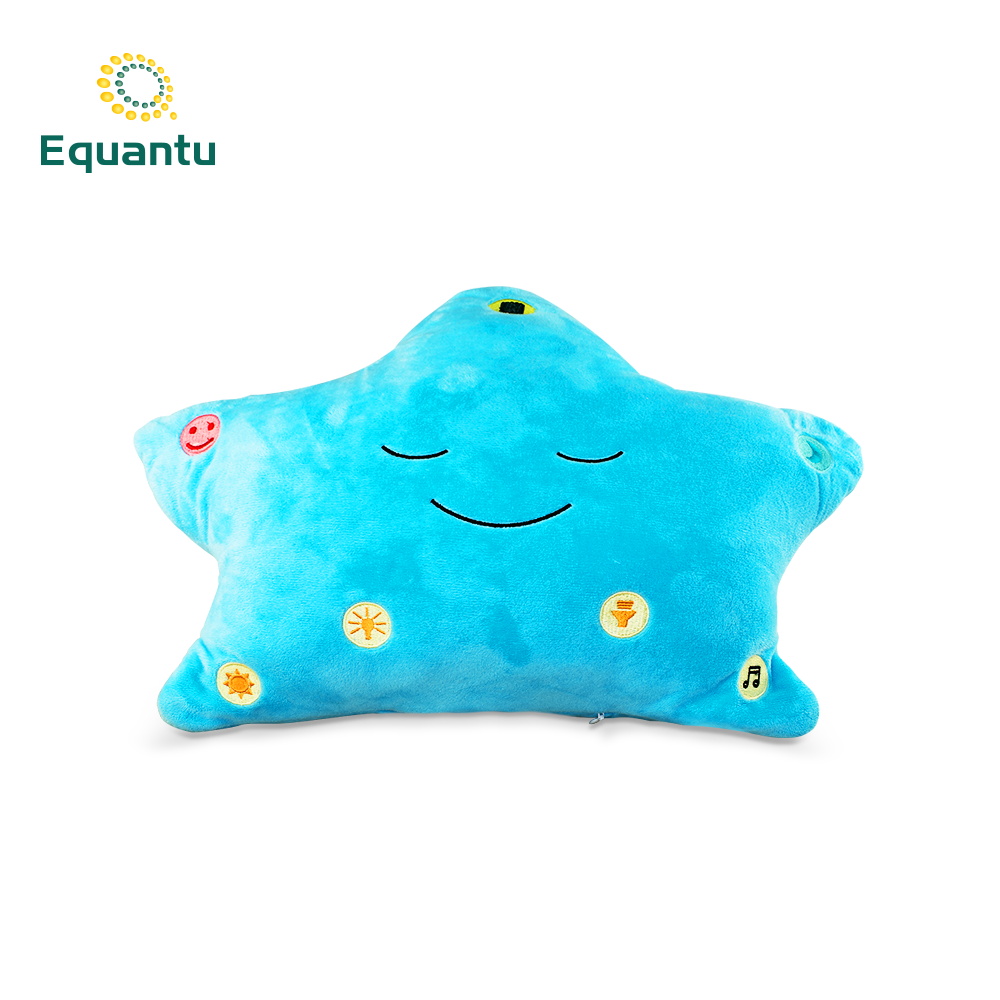 Equantu creative quran pillow MP3 player kids electronic educational toys islamic gift night light quran speaker