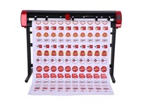 Plotter de Corte de Vinilo Semiautomático de Todos los Tamaños, Plotter de Corte Automático de Contorno, Máquina Plotter de Gráficos con Cámara