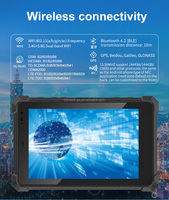 Atex Ka Ma Ip68 Tablet bersertifikasi, CPU Octa Core 10.1 inci tahan air dengan fungsi sidik jari dan Tablet kasar
