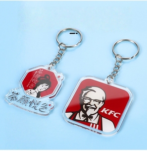 Llavero Promocional Personalizado con Diseño de Anime, Acrílico Brillante, Estilo Caricatura, Resistente al Agua, con Logotipo Personalizado, Ligero - Product Image 5