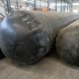 inflated culvert formwork Inflatable rubber balloons for making concrete culverts