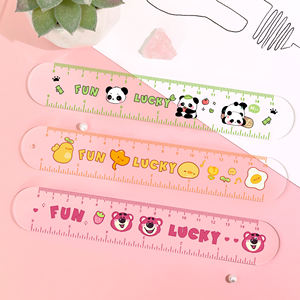 Personal isierte Anime Acryl Lineal | Benutzer definierte Cartoon Kunststoff Lineal | Werbeartikel - Product Image 1