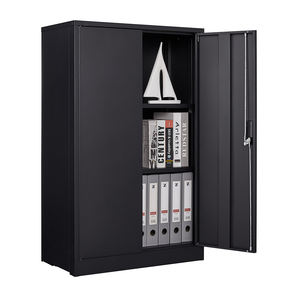 Armoire <span class=keywords><strong>de</strong></span> <span class=keywords><strong>rangement</strong></span> pliante à 2 portes d'usine Lemari Besi Archivad Classeur Mobilier <span class=keywords><strong>de</strong></span> bureau en métal Petite armoire moderne - Product Image 6