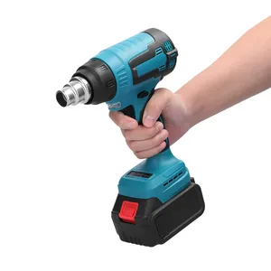 <span class=keywords><strong>Pistolet</strong></span> thermique rechargeable à 2 vitesses à bas <span class=keywords><strong>prix</strong></span>, outil portable pour le soudage plastique, film thermorétractable, <span class=keywords><strong>pistolet</strong></span> thermique - Product Image 1