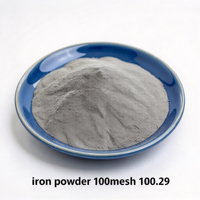 Poudre de fer réduite pour tiges de soudage et plaquettes de frein, 98% de pureté, 100 mesh, 200 mesh.