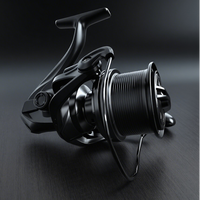 Moulinet de Pêche Surf Casting à Longue Portée NGK2 5+1 8000-14000, Résistance 20 KG, Ratio 6.2:1, Corps en Aluminium CNC