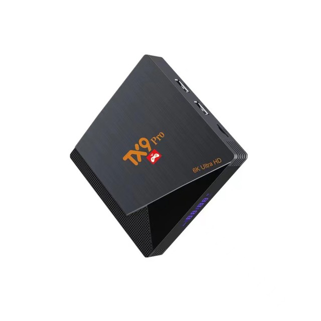 Hot TX9 Pro Android 12.1 Smart TV Box with 8G ROM 2.4G/5GHz Dual WIFI Ultra HD 6K/8K/10K Support 1 Year Warranty Factory Price