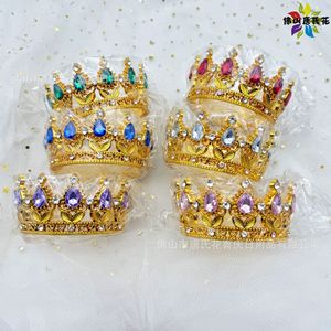 Couronne de mariée baroque avec emballage floral <span class=keywords><strong>pour</strong></span> les décorations d'<span class=keywords><strong>anniversaire</strong></span>, de la Saint-Valentin et de fête <span class=keywords><strong>pour</strong></span> enfants - Product Image 2