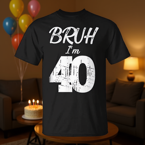 Camiseta Personalizable para el 40.º Aniversario, para Promociones Personalizadas - Product Image 3