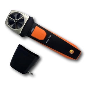 Anemómetro de Vaneas Compacto Testo 410i con Operación por Smartphone (Velocidad del Aire, Flujo Volumétrico y Temperatura) - Product Image 6