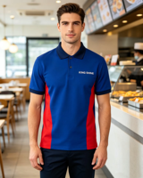 Polos décontractés pour hommes les plus vendus – Prix usine – Tissu tricoté à motif uni 100 % coton 180g – Polo uniforme respirant
