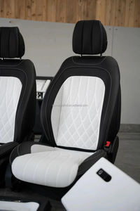 Housse de siège sur mesure pour accessoires de voiture, 5 housses de siège en cuir de luxe adaptées à Mercedes Benz GLE 450 350 G580 550e GLS <span class=keywords><strong>400</strong></span> - Product Image 5