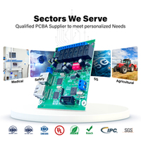 Contrôle électronique d'onduleurs de climatisation, service clé en main, assemblage de cartes de circuits imprimés, usine de PCBA certifiée ISO13485