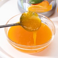 Taihu Meilingfei Saus Buah Jeruk Pekat Kental Khas Kedai Teh Susu Selai Nanas Daging 1 Botol 1.2kg Suzhou