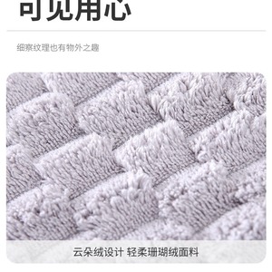 Toalla de coral Jin Ao, 35x75cm, suave y absorbente, para adultos - Product Image 5