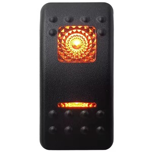 Interrupteur à bascule momentané 12V 20A pour voiture et bateau, 5 broches SPST (ON) OFF, bouton simple, éclairé par LED, pour Arb Carling 4x4, remplacement étanche - Product Image 4