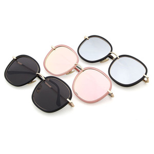 HISTORIA STY882 Gafas de sol con montura redonda vintage Fábrica de China Gafas de Sol de marca para mujer Protección UV Marco de metal Gafas de sol - Product Image 1