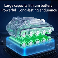 Taladro Eléctrico Inalámbrico de 20V, Sin Escobillas, de Velocidad Variable, Herramienta Eléctrica Multifuncional para Bricolaje, Taller, Aficionados, con Juego de Brocas
