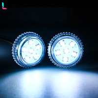 Lumières LED à pixels RGB ultra-lumineuses à couvercle plat, 6 pièces SMD5050 UCS1903 35mm DC12V DC24V pour manèges, parcs d'attractions, parcs à thème, OEM