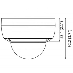 Caméra réseau dôme IR AcuSense IK10 4MP avec micro intégré, IP67 - DS-2CD2143G2-IU & DS-2CD2143G2-LIS2U - Product Image 2