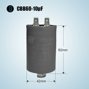 Condensateurs de démarrage CA <span class=keywords><strong>CBB60</strong></span> 10UF 450V S0 40 75 21 50/60Hz, multifonctionnels, utilisés comme condensateurs de fonctionnement - Product Image 4