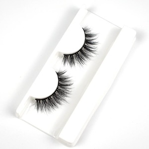 मोटी काले Wispy मिंक 3D Lashes डबल परत <span class=keywords><strong>eyelashes</strong></span>