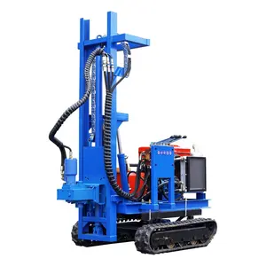 small mine air mining rock drill blast hole crawler dth drilling rig machine price for sale